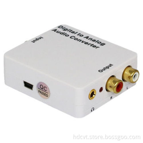 Digital to Analog/DAC Converter, Easy to Install and Simple to Operate